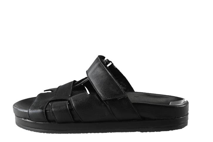 Nelson Slippers in maat 39 Zwart, Kleding | Dames, Schoenen, Zwart, Zo goed als nieuw, Slippers, Verzenden