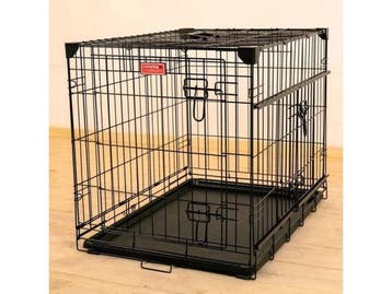 Veiling - Lucky Dog bench schuifdeur en verkleiner 91x58,5x6, Dieren en Toebehoren, Hondenbenches, Nieuw