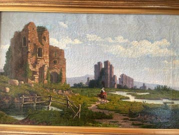 Achille Vertunni (1826-1897) - Campagna romana