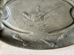 Art Nouveau bowl - Serveerschaal - Tin, Antiek en Kunst