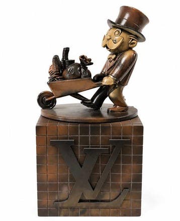 Daluxe Art - 1999 • XXL LV Monopoly Display – 60 cm