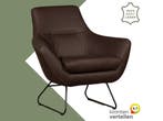 Leren fauteuil Fame, Ophalen of Verzenden