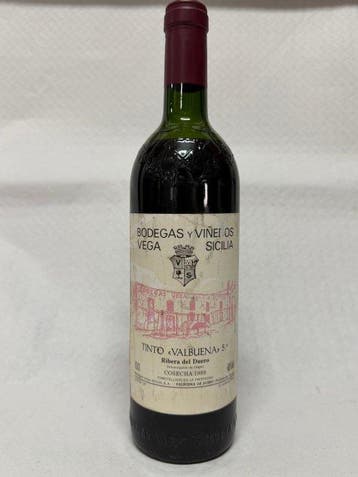 1989 Bodegas y Viñedos Vega Sicilia, Tinto Valbuena 5º -, Verzamelen, Wijnen, Nieuw