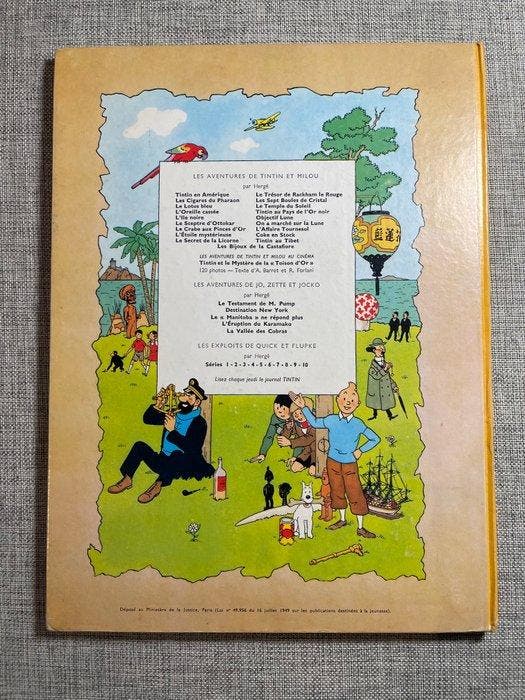 Tintin T21 - Les bijoux de la Castafiore (B34) - C - 1 Album, Boeken, Stripverhalen