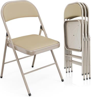 Klapstoelen - Vouwstoelen - Set van 4 - Eettafelstoelen - Kh, Verzenden, Nieuw