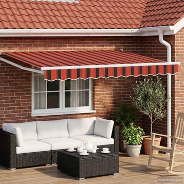 vidaXL Elektrisch Uitschuifbare Zonneluifel 3,5 x 2 m, Verzenden