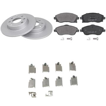 Remschijven + remblokken Voorzijde Opel Corsa C 1.0, Verzenden, Nieuw, Opel