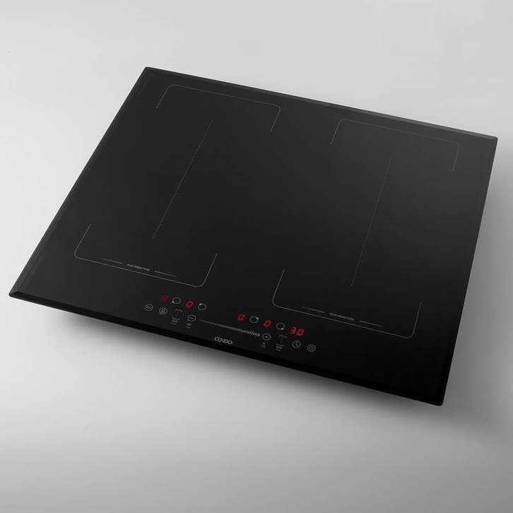 Flex Inductiekookvuur - 60 cm - 4 zones - CENDO KR91FITS, Elektronische apparatuur, Kookplaten, Vrijstaand, 4 kookzones, Energieklasse A of zuiniger