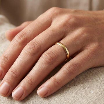 UnoAErre - Anneau de mariage - Fede classica 7gr - 18 carats