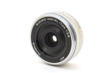 Olympus M.Zuiko Digital 2.8/17mm Silver Pancake Lens, Nieuw