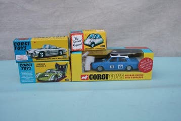 Corgi 1:43 - Modelauto (4) - 4 x 1960s Corgi Toys, Nieuw