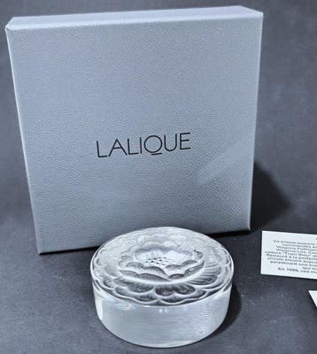 Lalique - Presse-papier - Marguerites - Kristal
