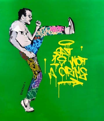 Quiona+ - ‘Keith Haring: Art Is Not a Crime’ XXL
