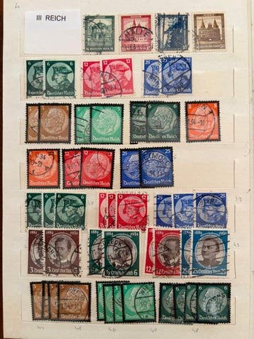 Monde - Belle collection de centaines de timbres de colonies