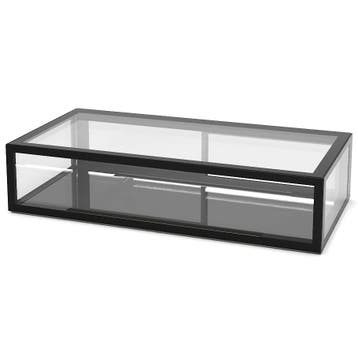 Neutrale Vitrine | INTEGRA | Zwart | 1 Niveau |, Verzenden, Nieuw in verpakking