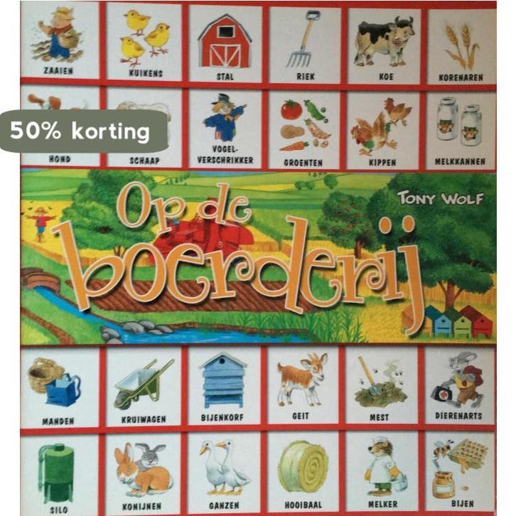 Op de boerderij 9789086680955 Tony Wolf, Boeken, Kinderboeken | Jeugd | 10 tot 12 jaar, Gelezen, Verzenden