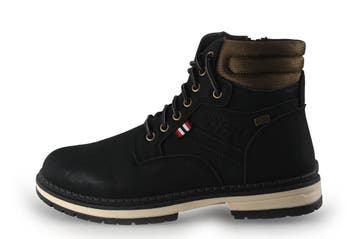 Dockers By Gerli Veterboots in maat 43 Zwart, Kleding | Heren, Schoenen, Verzenden, Dockers By Gerli, Zwart, Boots