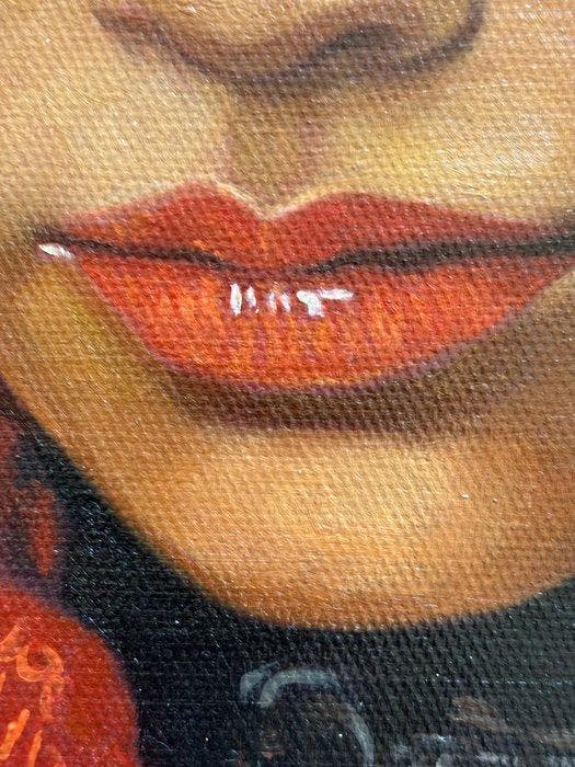 Giuseppe Giglio (1957) - Il velo di porpora, Antiquités & Art, Art | Peinture | Moderne