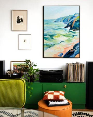 Ella Suárez - Las olas - XL (no reserve), Antiek en Kunst