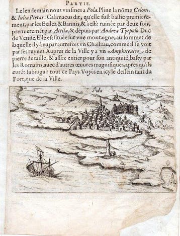 Croatie - Pola; Henri de Beauvau - Polla - 1615