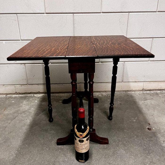 Hangoortafel - Eik, Antiquités & Art, Curiosités & Brocante
