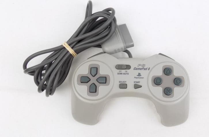 PS Gamepad 8 Controller Grijs (PS1 Accessoires), Consoles de jeu & Jeux vidéo, Consoles de jeu | Sony PlayStation 1, Enlèvement ou Envoi