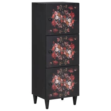 vidaXL Opbergkasten Multikleur 40 x 33,5 x 110 cm Massief, Huis en Inrichting, Verzenden, Nieuw