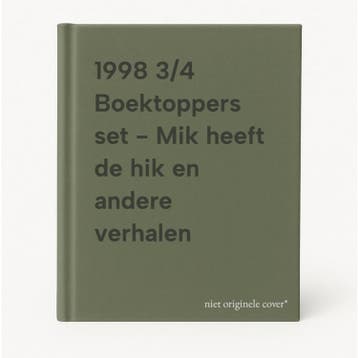 1998 3/4 Boektoppers set - Mik heeft de hik en andere, Boeken, Verzenden, Gelezen