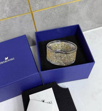 Swarovski - Figuur - Swarovski crystal candlesticks -