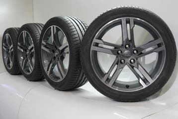 Audi A4 S4 B9 8W 18 inch velgen Hankook Zomerbanden Originee, Autos : Pièces & Accessoires, Ophalen of Verzenden
