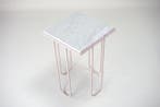 DFlab Studio - Bijzettafel - Lola - Carrara marmer, Antiek en Kunst