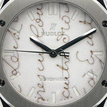 Hublot - Classic Fusion Berluti Scritto Flat Bianco Limited, Nieuw