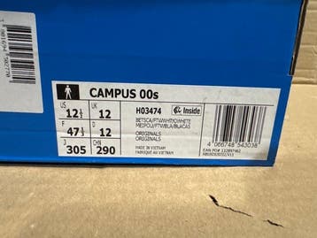 Adidas - Campus 00s - Sneakers - Taille : EU 47, EU 47.5 -