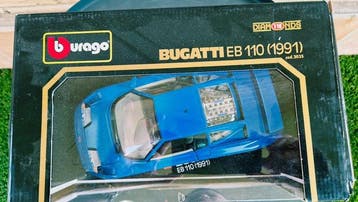 Bburago 1:18 - Model sportwagen - Bugatti EB 110 (1991), Hobby en Vrije tijd, Nieuw