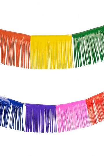 KIMU® Franje Slinger Regenboog Fringe 10 Meter Gekleurde Sli, Ophalen of Verzenden, Nieuw
