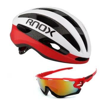 Ultralichte Fietshelm en Zonnebril - MTB Racefietshelm Fiets, Verzenden, Nieuw, RNOX