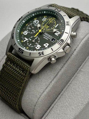 Seiko - Chronograph - Zonder minimumprijs - SND377P2