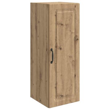 vidaXL Wandkast Artisanaal eiken 33 x 34,5 x 90 cm Bewerkt, Verzenden, Nieuw