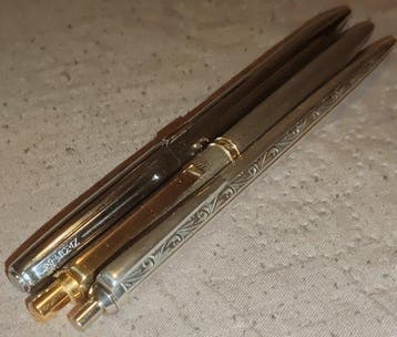 Delta, Waterman, Lalex - Sans prix de réserve - Parure de