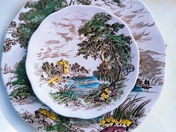 Enoch Wedgwood Countryside - Ontbijtservies (8) -
