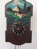 Horloge murale Forêt-Noire - Bois - 1930-1940