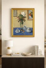 François-Emile Decorchement (1880 - 1971) - Lheure du thé, Antiquités & Art