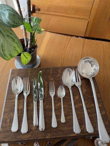 Christofle - Luc Lanel - Bestekset voor 12 personen (75) -