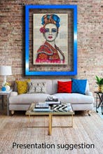Margot Laffon - The sin of Sor Inés - Original painting