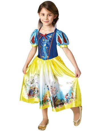 Sprookjes prinsessenjurk sneeuwwitje Disney, Ophalen of Verzenden, Nieuw