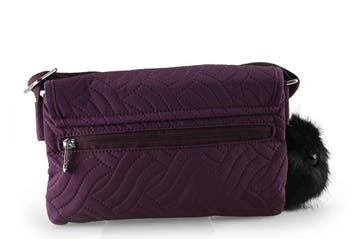 Kipling Schoudertas Paars, Verzenden, Zo goed als nieuw, Paars