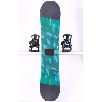 140 dames snowboard SALOMON LIBERTY, Black/blue, FLAT/rocker, Verzenden