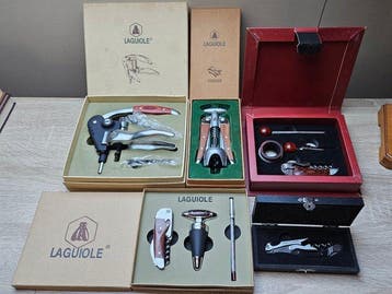 Laguiole Sommelier accessories, 5 sets - Wijnaccessoire -, Nieuw