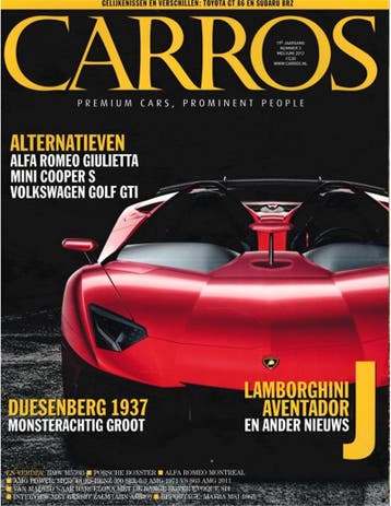 2012 CARROS MAGAZINE 03 NEDERLANDS