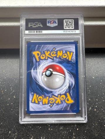 Pokémon - 1 Graded card - Squirtle 63 Première édition - PSA